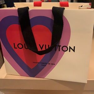 Louis Vuitton paper bag